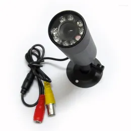 Mini 480TVL CCD 8IR Leds Color 3.6mm Wide Angle Security CCTV Camera