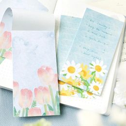 6packs/LOT Hua Ye Shu Jian Series Cute Lovely Creative Decoration DIY Paper Memo Pad