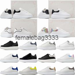 2023 Designer Sneakers Oversized Casual Shoes White Black Leather Luxury Velvet Suede Womens Espadrilles Trainers mens women Flats Lace Up Platform 23ss