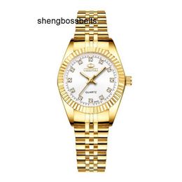 Luxury top watch Women Watches Ladies Fashion Quartz Watch For Women Golden Stainless Steel Wristwatches Casual Female Clock xfcs