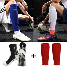 Ankle Support A Set Hight Elasticity Football Shin Guards Adults Kids Sports Legging Cover Outdoor Protection Gear Nop Slip Soccer Socks 231115