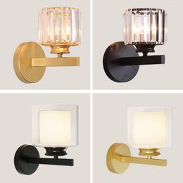 Wall Lamp Nordice Modern Nordic Decoration Home Mirror Light Bedroom Bedside Living Room Aisle