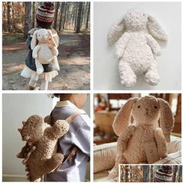 Backpacks Cute Baby Backpack Rabbit Dinosaur Designer Toddler Doll Bags Children Plush Drop Delivery Kids Maternity Accessories Dhyzo