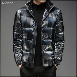 Men's Jackets 2024 Brand Men's Winter Jacket Streetwear Duck Down Coats Male Loose s Solid Windproof Hip-pop Clothing 231116