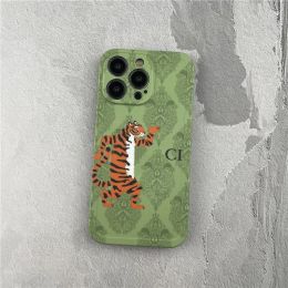 Designer Tiger Phone Case Soft Shell For Iphone 14 14promax 14plus 14pro 13 12 11 Xsmax Xr X 7p 8p High Quality Cell Phonecase