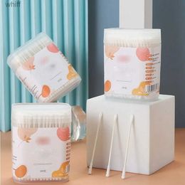 Cotton Swab Paper Sticks Multi-purpose Baby Care Product Double Head Cleaning Tampons Cotton Buds Baby Nursing Supplies Baby Cotton SwabL231117