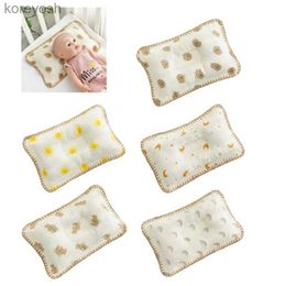 Pillows Baby Head Pillow Soft and Breathable Neck Support Baby Pillow Travel Pillow with Patterns for Toddler Infant NewbornL231116