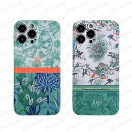Fashion Carriage Fashion Phone Case for IPhone 14 14pro 13 13pro 12 12pro 11 Pro Max X Xs Xr Soft TPU Back Designer Print Shell Case Shockproof Cover