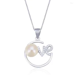 Chains Personalised S925 Silver Creative Pearl Necklace Premium CHE592