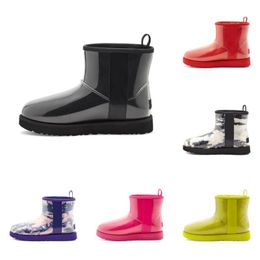 designer uggs ugglie australiano clássico claro mini botas austrália mulheres inverno neve pele peludo cetim bota botas de tornozelo neves meio joelho curto 35-40