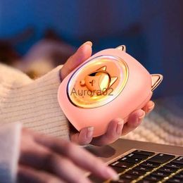 Space Heaters Mini Usb Heater 45/55 Cute Cat Hand Warmer Portable Electric Heater 2 Gear Temperature Winter Warm Hands Thermal Space Warmer YQ231116