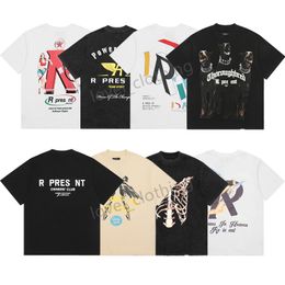Designer t Shirt Mens Women Summer Tee Short Sleeve Fashion Leisure Loose Cotton Letter Graphic Print Luxury Brand Tops Clothing Size S-xl