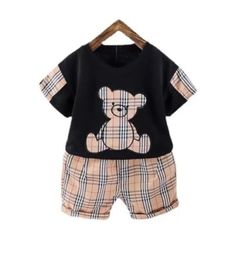 Baby Boy Print Kleidung Set Cartoon Kurzarm T-Shirts Shorts 2 Stück Set Boutique Kinder Sets1164636