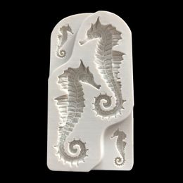 Silicone Mould Seahorse Cake Fondant Mould Cake Decorating Tools Shaping Chocolate Mould DIY Kitchen Baking Bakeware 1224237