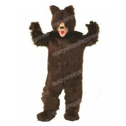 Christmas Brown Bear Mascot Costume High quality Cartoon Character Outfits Halloween Carnival Dress Suits Adult Size Birthday Party Outdoor Outfit