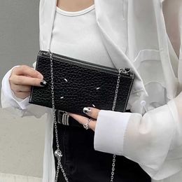 Luxury designer bag Leather Multifunctional Hand Wallet Long Clip Woc Maggie Zipper Strap Crossbody Small Bag 231022