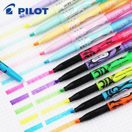 Highlighters 6/12Pcs Japan Pilot Frixion Light Erasable Highlighters SW-FL Marker Pen Pastel Office and School Stationery Plumones De Colores 231116