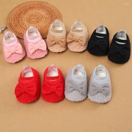 First Walkers Baby Walking Shoes 0-3 Months Princess Soft Sole Socks Bow