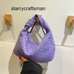Italy Jodie Botteg Hangbag Woven bag Women's texture spring and summer 2023 New style Simple fashion Large capacity vegetable basket
