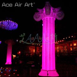 Giant Inflatable Roman Column Model Used In Large-Scale Exhibition Area Decoration