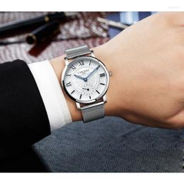 Wristwatches Relogio Feminino 2023 CHENXI Watch Women Simple Watches Stainless Steel Mesh Belt Quartz Ladies Gifts