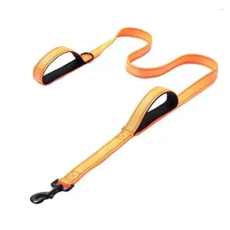 Dog Collars Pet Leashes For DogsReflective Padded Handle Rope |Handle Heavy Duty Safety Belt Car Dogs