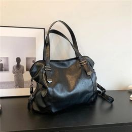 Waist Bags Women's Large Capacity Handbag Fashionable And Motorcycle Bag Soft Leather One Shoulder Crossbody