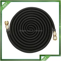 Watering Equipments Household Garden Magic Matic Water Pipe High Pressure Washing Hose 25-100 Ft Tuyau Arro Drop Delivery Home Patio Dhu3Z