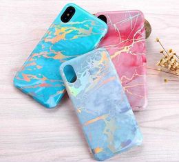 marble 2018 phone shell painted phone shell relief soft shell TPU creative art mobile phone cases