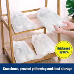 Storage Bags 50pcs Shoes Bag Closet Organiser Non-woven Travel Portable Waterproof Pocket Clothing Classified Hanging