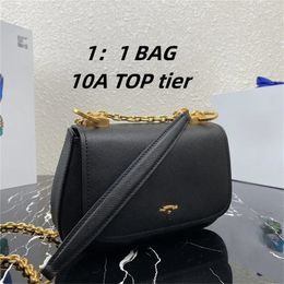 10A top quality luxurys designers bags women wallet black handbag 22*14*6.5 cm 1BD275 bags gold chain bag flap shoulder bag satchel bag with box b37