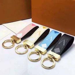 Designer Keychains Car Key Chain Bags Decoration Cowhide Gift Design for Man Woman Option Top Quality luxury keychain