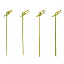 Forks Artistic Crafts Versatile Eco-friendly Bamboo Skewers Parties Exclusive -time Use Fruits Convenient Safe