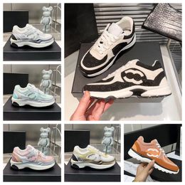 men shoes designer shoes sports shoes women retro casual shoes suede leather stitching multi-color and versatile sports shoes thick soles channel increased lace up