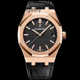 AP Swiss Luxury Watch Royal Oak Series 18k Rose Gold Automatic Mechanical Men's Watch 15500or.oo.d002cr.01 Wristwatch 15500or.oo.d002cr.01