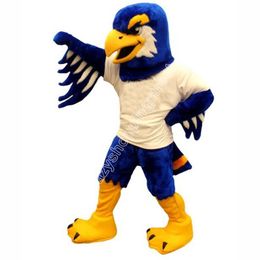 Christmas blue jay Mascot Costume High quality Cartoon Character Outfits Halloween Carnival Dress Suits Adult Size Birthday Party Outdoor Outfit