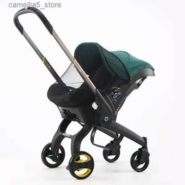 Strollers# Baby stroller accessories with mothers bag car seat in seconds used for safe transportation of baby strollers portable mosquito network Q240529