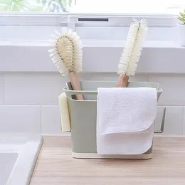 Kitchen Storage Sink Holder Portable Drain Box Reuseable Soap Sponge Large Hanging Accessorie