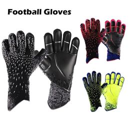 Balls Latex Football Goalkeeper Gloves Thickened Soccer Professional Protection Kids Adults Goalkeeper Soccer Goalie Football Gloves 231115