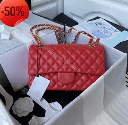 Evening Bags Shoulder Designer 7A Classic Flap Chain Bag Women Caviar Grain Cowhides Leather Fashion Handbag Cross Body