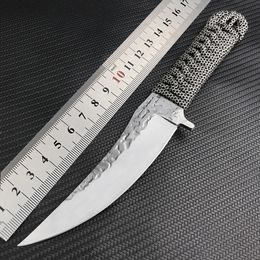 High Hardness Fixed Blade Knife Stainless Steel Paring Knife Large Cutter Outdoor Camping Hunting Knifes