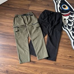 Carhar винтажные мужские брюки-карго модельер свободные брюки для бега с несколькими карманами женские прямые брюки