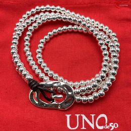 Chains 2023 UNOde50 Spain Selling Fashion Trend High Quality Exquisite Necklace Women's Romantic Jewellery Gift Bag