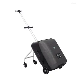 Suitcases Multi Functional Detachable Roller Trolley Luggage Lightweight And Small Boarding Case Baby Can Sit In A 2-in-1 Travel