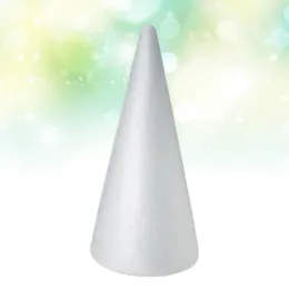 Party Decoration Cone Cones Christmas Craft Tree Crafts Diy Polystyrenefloral Children White Shaped Flower Tower Ornamentshapesblock