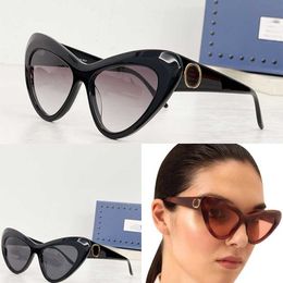 Spring/Summer Collection 0895S Women Fashion Designer Acetate Frame Cats Eye Style WomenTravel Outdoor Personality Vintage Style 100% UVA/UVB