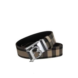 Fashion Belt Mens Classical Buckle Designer Belt Luxury Stripe Letter Buckle Classic Belts Gold And Silver Black Buckle Casual Width