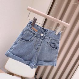 Shorts Mihkalev 2-7Year Kids Summer Jeans For Baby Girl Demin Children Casual Pants Girls Trousers