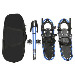 Sledding ROEAM Snow Shoes Aluminum Snow Shoes with Adjustable Poles Carry Bag for Women Men Winter Ski boots Snowshoes 231116