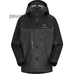 Mens Designer Jackets Coats Arcterxy jackets Windbreaker Canadian Purchase authentic Alpha jacket for men's hooded waterproof outdoor jacket sprinter JVC7